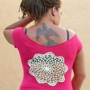 craftster najaorama Doily T-shirt